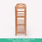 2X 4 Tier Bamboo Shoe Rack Shoes Organizer Storage Shelves Stand Shelf