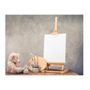 Tabletop Easel Wood H Frame Art Display Painting Tripod Stand
