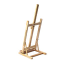 Tabletop Easel Wood H Frame Art Display Painting Tripod Stand