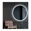 Led Wall Mirror Bathroom Mirrors With Light 90Cm Round