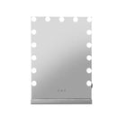 Hollywood Makeup Mirror With Light 15 Led Bulbs Lighted Frame Less
