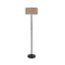 Modern Led Floor Lamp Stand Decoration Indoor Classic Linen Fabric