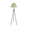 Modern Led Floor Lamp Stand Reading Light Classic Linen Fabric