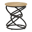 End Table Solid Mango Wood 40X50 Cm
