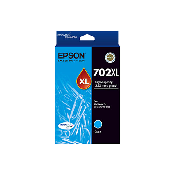 Epson 702 Cyan Xl Ink Cart