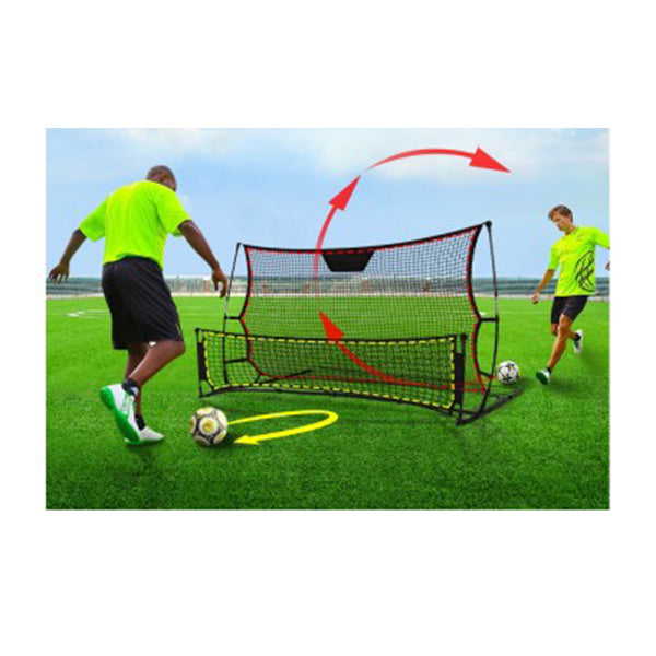 Portable Soccer Rebounder Net Volley Training Football Goal Trainer Xl