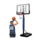 3M Basketball Hoop Stand System Ring Portable Height Adjustable Blue