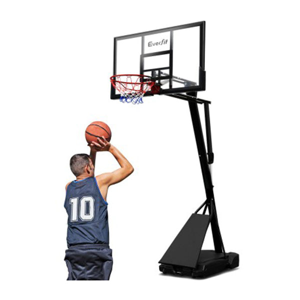 Pro Portable Basketball Stand System Ring Hoop Net Height Adjustable