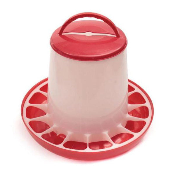 6Kgs Chicken Poultry Feeders Plastic Chook Food Eating