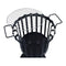 Garden Fire Pit Basket With Bbq Grill Steel 475 Mm