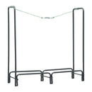 Firewood Rack Anthracite 120X35X120 Cm Steel