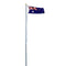 6m Flag Pole Set w/ Australian Flag