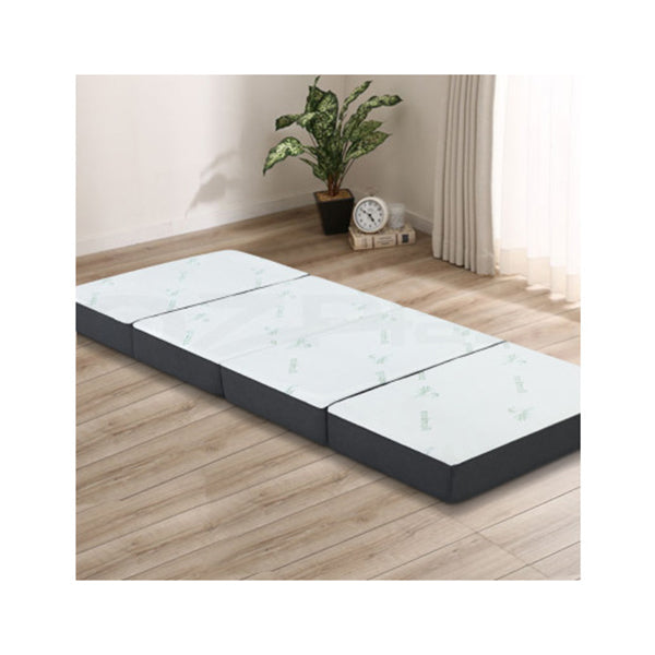 Portable Mattress Folding Foldable Foam Floor Bed Tri Fold 180 Cm