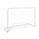 Football Goal With Net 182X61X122 Cm Steel White