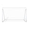 Football Goal Nets Steel 2 Pcs 240X90X150 Cm