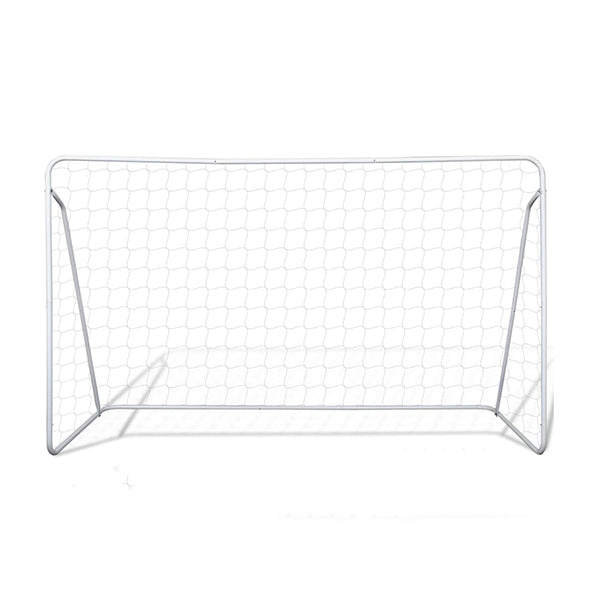Football Goal Nets Steel 2 Pcs 240X90X150 Cm