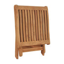 Folding Footrest Solid Teak Wood