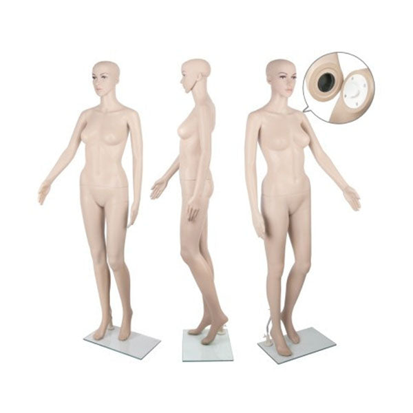 Full Body Female Mannequin Cloth Display Tailor Dressmaker Skin Tone