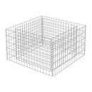 Gabion Raised Bed Galvanised Steel 90X90X50 Cm