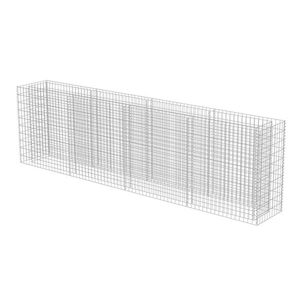 Gabion Raised Bed Galvanised Steel 360X50X100 Cm