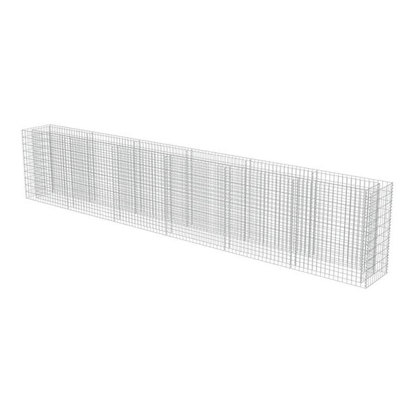 Gabion Raised Bed Galvanised Steel 540X50X100 Cm