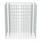 Gabion Raised Bed Galvanised Steel 90X50X100 Cm