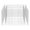 Gabion Raised Bed Galvanised Steel 90X90X50 Cm