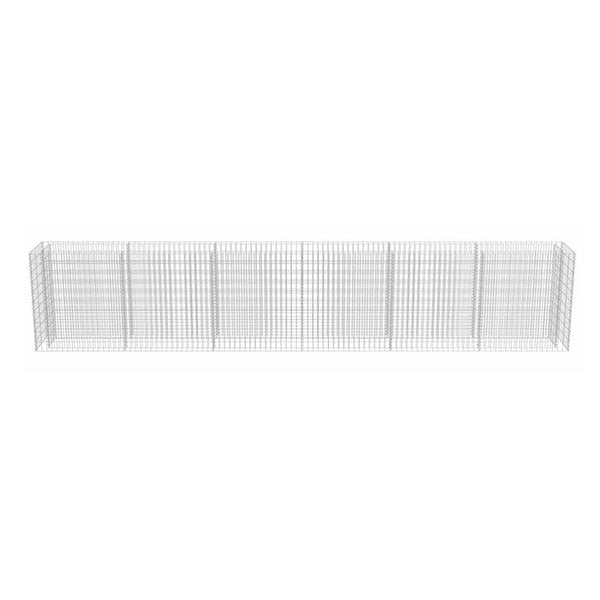 Gabion Raised Bed Galvanised Steel 540X50X100 Cm