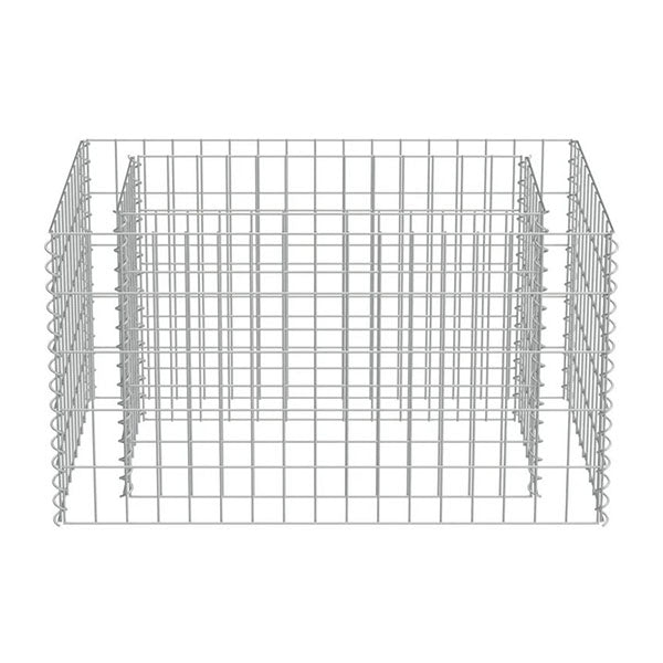 Gabion Raised Bed Galvanised Steel 90X50X50 Cm