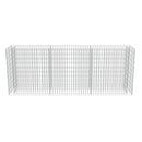 Gabion Raised Bed Galvanised Steel 270X50X100 Cm