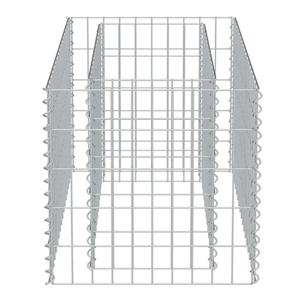 Gabion Raised Bed Galvanised Steel 90X50X50 Cm