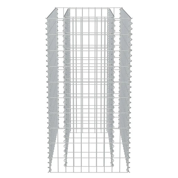 Gabion Raised Bed Galvanised Steel 90X50X100 Cm