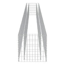 Gabion Raised Bed Galvanised Steel 540X50X50 Cm