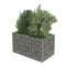 Gabion Raised Bed Galvanised Steel 90X50X50 Cm