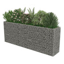 Gabion Raised Bed Galvanised Steel 270X50X100 Cm