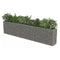 Gabion Raised Bed Galvanised Steel 450X50X100 Cm