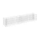 Gabion Raised Bed Galvanised Steel 180X30X30 Cm