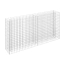 Gabion Raised Bed Galvanised Steel 180X30X90 Cm