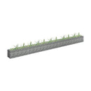 Gabion Raised Bed Galvanised Steel 450X30X30 Cm