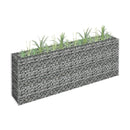 Gabion Raised Bed Galvanised Steel 180X30X60 Cm