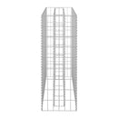 Gabion Raised Bed Galvanised Steel 90X30X90 Cm