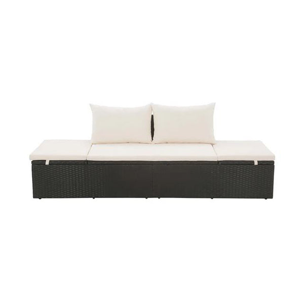 Garden Bed 195X60 Cm Poly Rattan