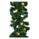 Christmas Garland With Led Lights 10 M