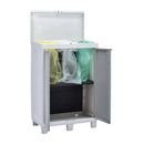 Garden Dustbin With 3 Bags 65X38X102 Cm