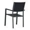 Garden Chairs 4 Pcs Black Plastic Rattan Look