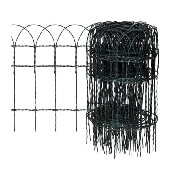 Garden Border Fence Powder Coated Iron