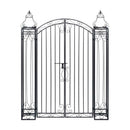 Ornamental Garden Gate Wrought Iron 160 Cm