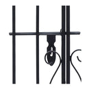 Ornamental Garden Gate Wrought Iron 100 Cm