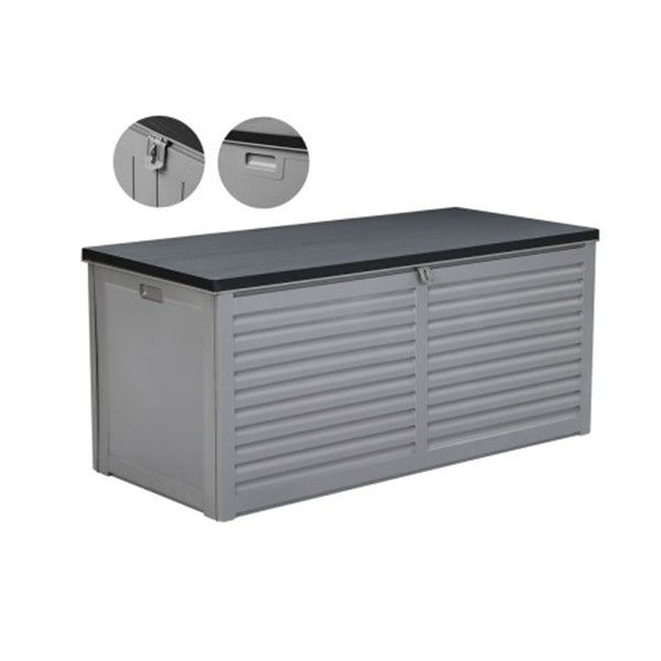 Gardeon Outdoor Storage Box Bench Seat Garden Shed Chest 490L