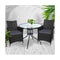 Outdoor Furniture Dining Chair Table Bistro Set Wicker Cafe Bar Set